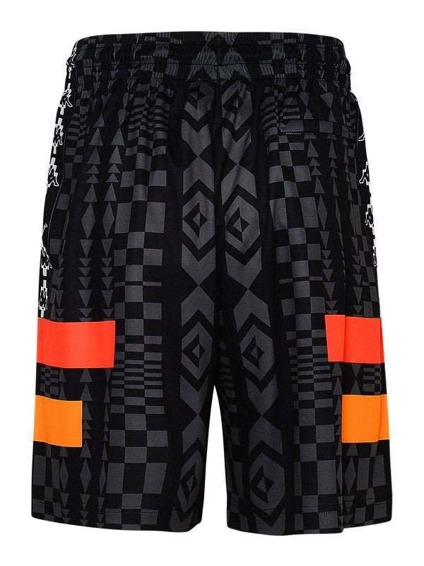 Bermuda In Poliestere Nero Marcelo Burlon County Of Milan – Lambitelli