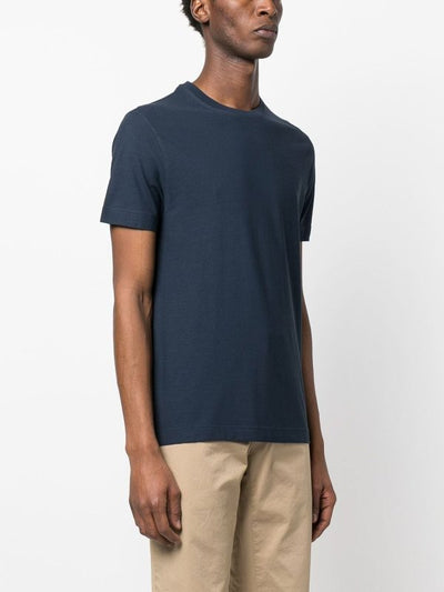 T-shirt Girocollo In Cotone