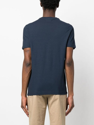 T-shirt Girocollo In Cotone