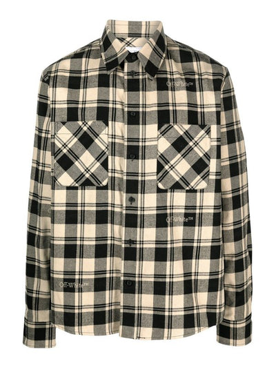 Camicia Bianco Sporco Beige
