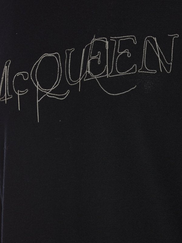 Maglia Con Logo Ricamato