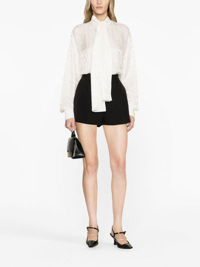 Blusa Versace Jacquard All Over