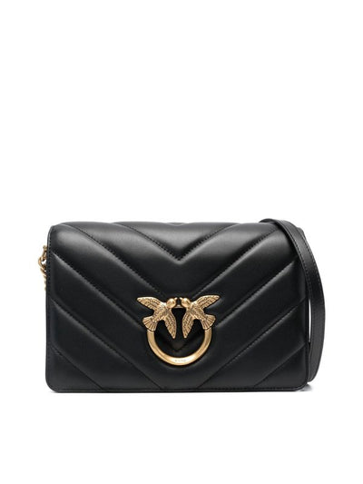 Borsa A Tracolla Love In Pelle Trapuntata