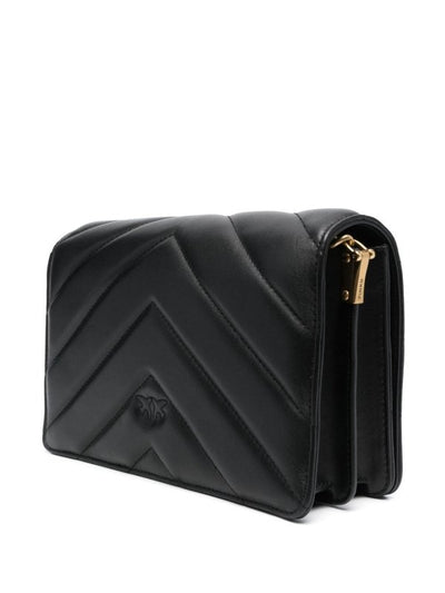 Borsa A Tracolla Love In Pelle Trapuntata