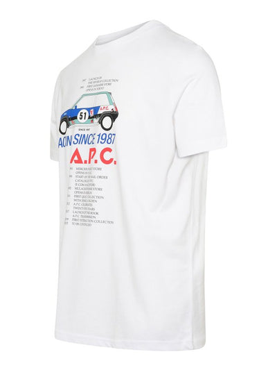 T-shirt Martin In Cotone Bianca