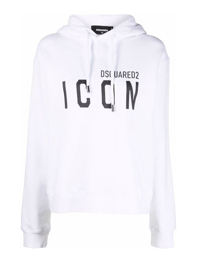 Icon Felpa Con Cappuccio In Cotone
