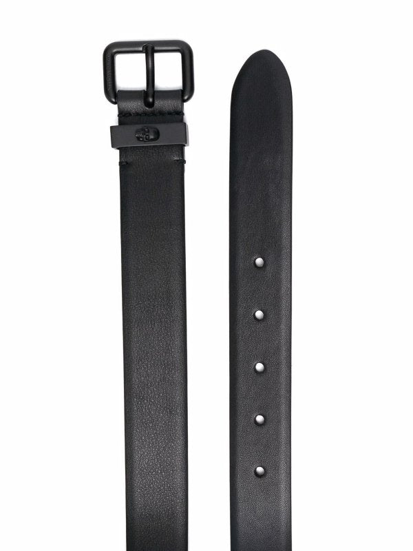 Skull Leather Belt
