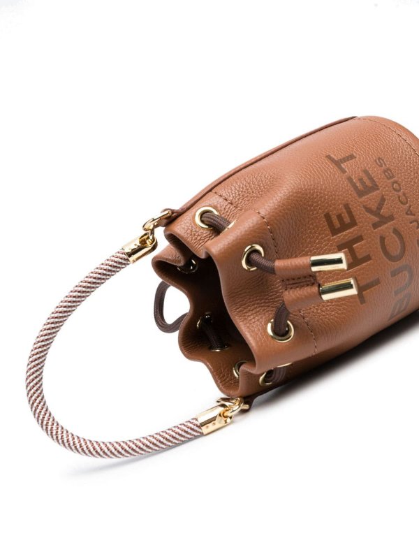 La Mini Borsa A Secchiello In Pelle