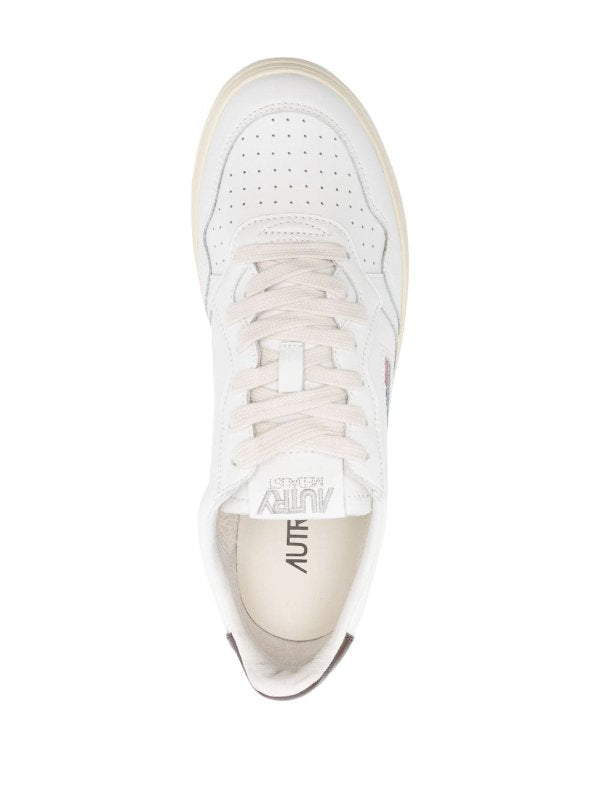 Sneakers Medialist Basse In Pelle