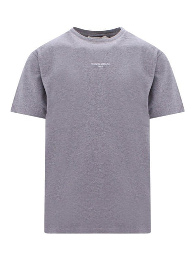 T-shirt In Cotone Con Logo Ricamato