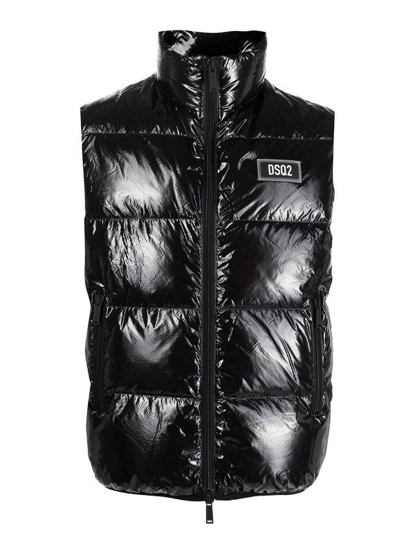 Gilet In Piumino Di Nylon