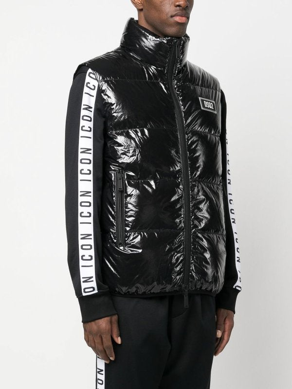 Gilet In Piumino Di Nylon