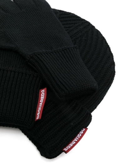 Guanti Dsquared2 Neri