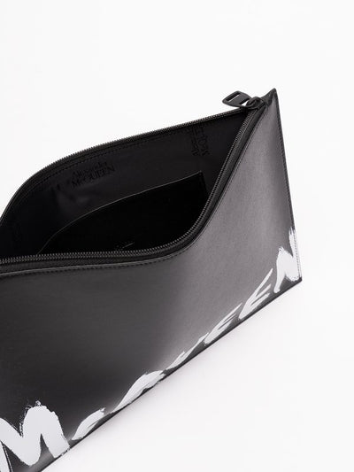 Pochette Piatta Con Zip `mcqueen Graffiti`