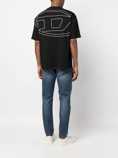 T-shirt Con Logo Ricamato