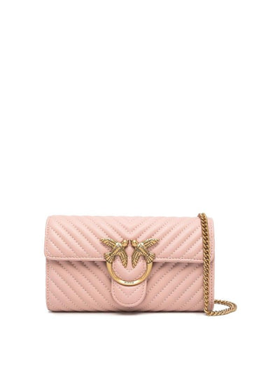 Borsa A Tracolla Love One In Pelle