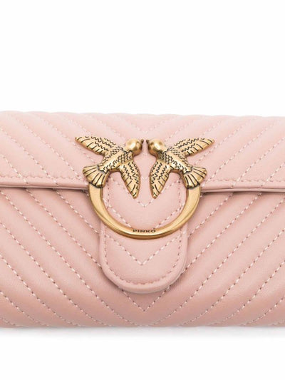 Borsa A Tracolla Love One In Pelle