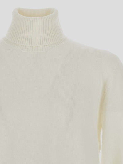 Pullover In Lana A Collo Alto