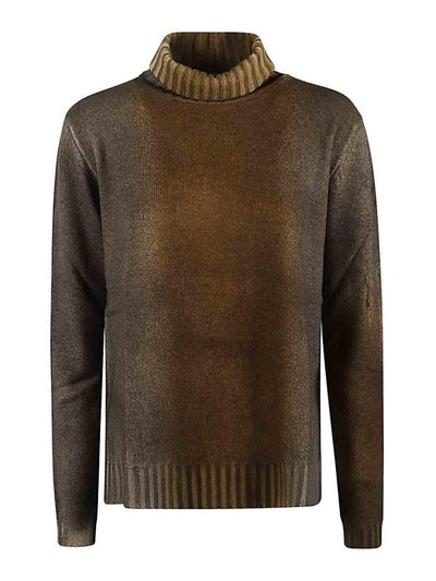 Maglia Dolcevita In Misto Lana E Cashmere