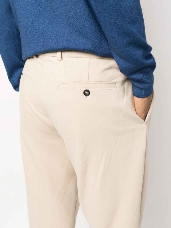Pantaloni In Cotone Con Coulisse