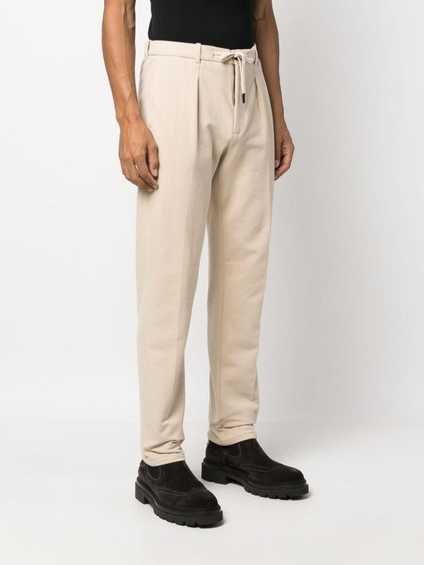 Pantaloni In Cotone Con Coulisse