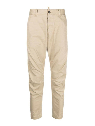 Pantaloni Chino In Cotone