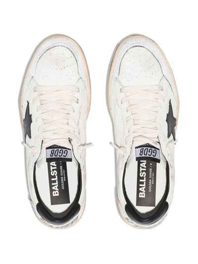 Sneaker In Pelle Con Stella A Sfera