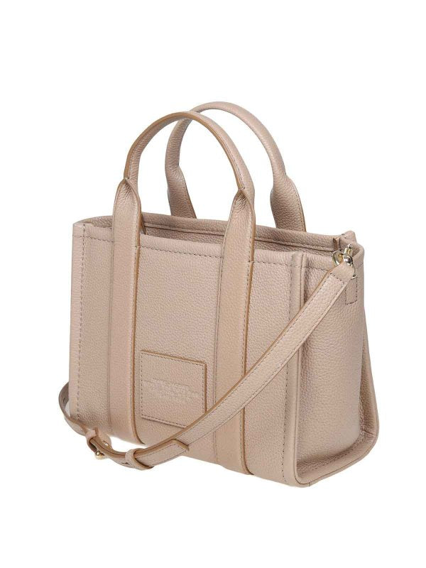 The Small Tote In Pelle Colore Camel