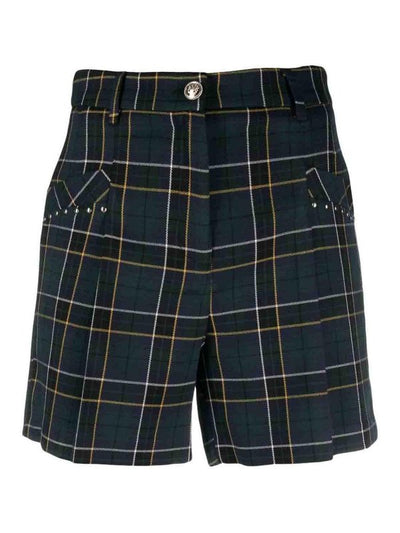 Pantaloncini Con Motivo A Quadri