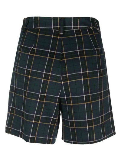 Pantaloncini Con Motivo A Quadri