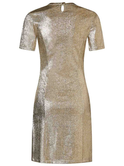 Miniabito In Lurex Dorato