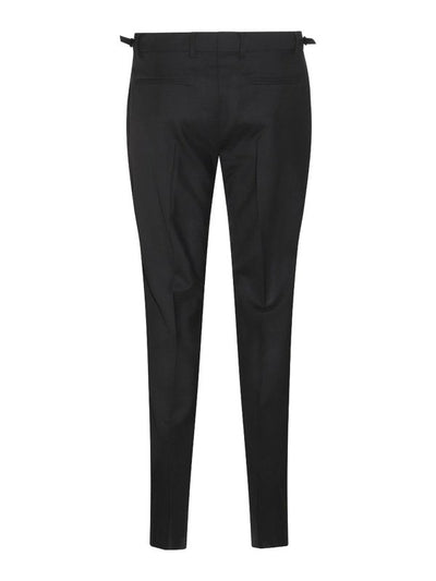 Pantaloni Di Lana Neri