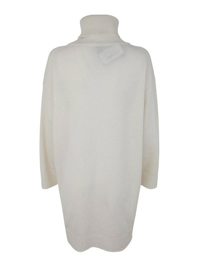 Miniabito In Maglia A Collo Alto