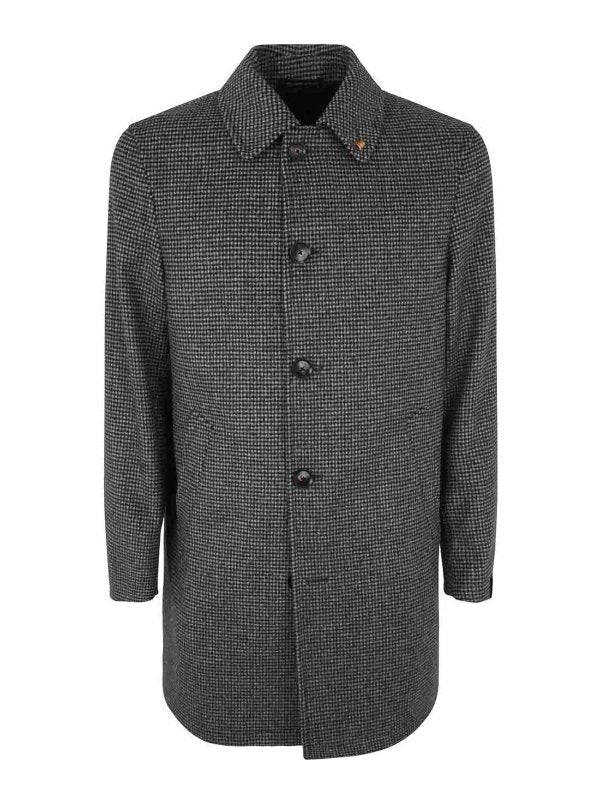 Cappotto Marco Con Collo A Camicia