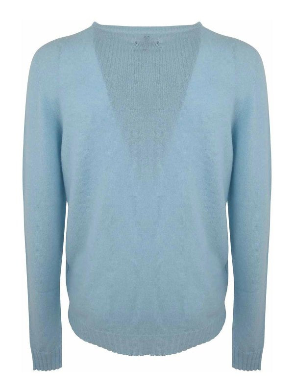 Maglia Girocollo In Cashmere