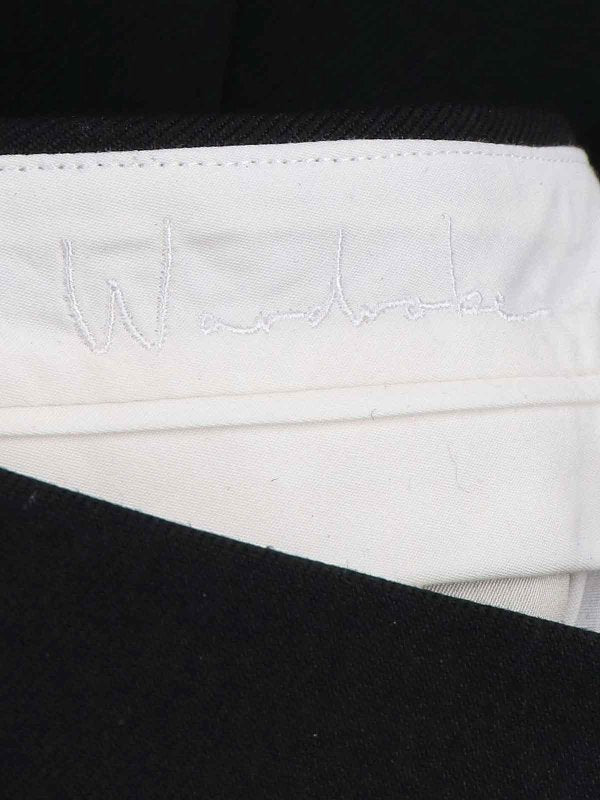 Pantaloni Sartoriali Crop