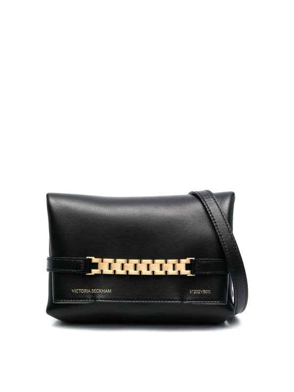 Borsa Mini In Pelle Con Catena