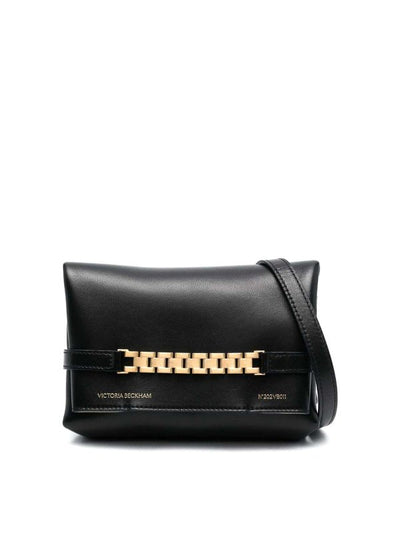 Borsa Mini In Pelle Con Catena
