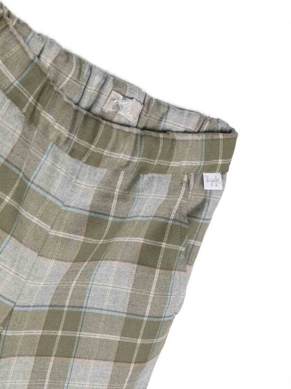 Pantaloni Con Stampa Check
