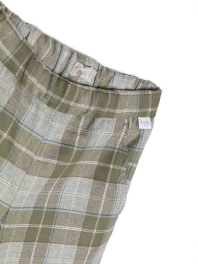 Pantaloni Con Stampa Check