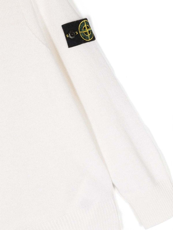 Maglione Girocollo A Maglia Aperta Celeste