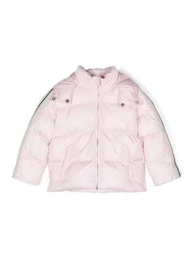 Piumino Jkt Con Logo Track Con Cappuccio