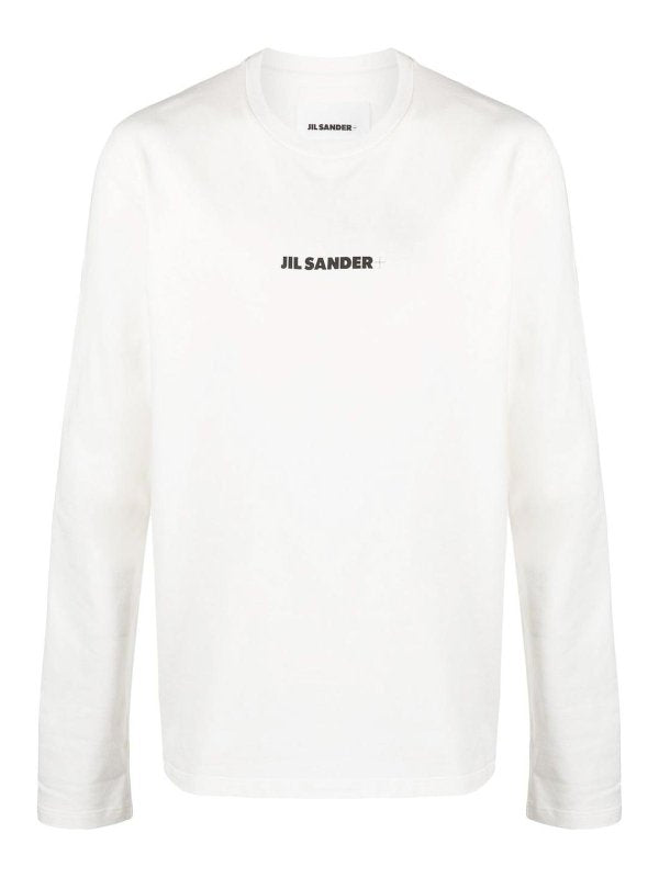 T-shirt Con Logo A Maniche Lunghe