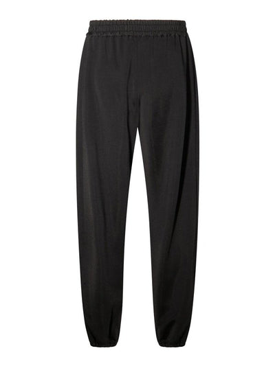 Pantaloni Di Cotone Nero