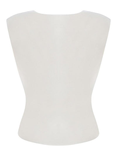Top Pinko In Crpe Di Misto Seta