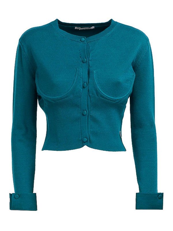Cardigan Con Ferretto