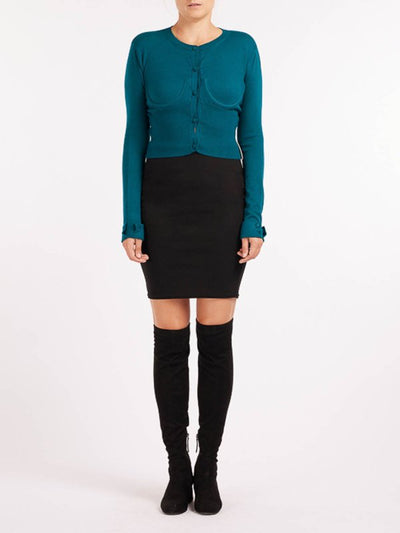 Cardigan Con Ferretto