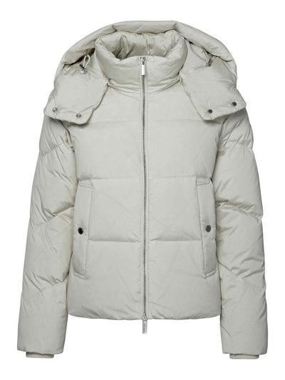 Piumino Alsea In Nylon Bianco