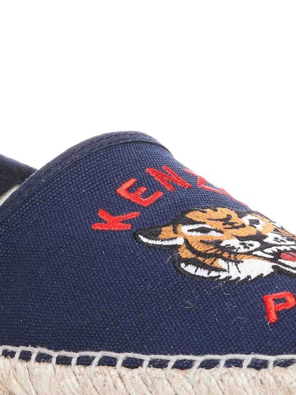 Espadrillas Con Logo Tigre