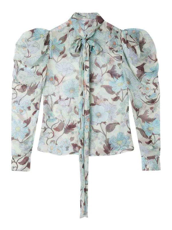 Camicia Con Stampa Floreale